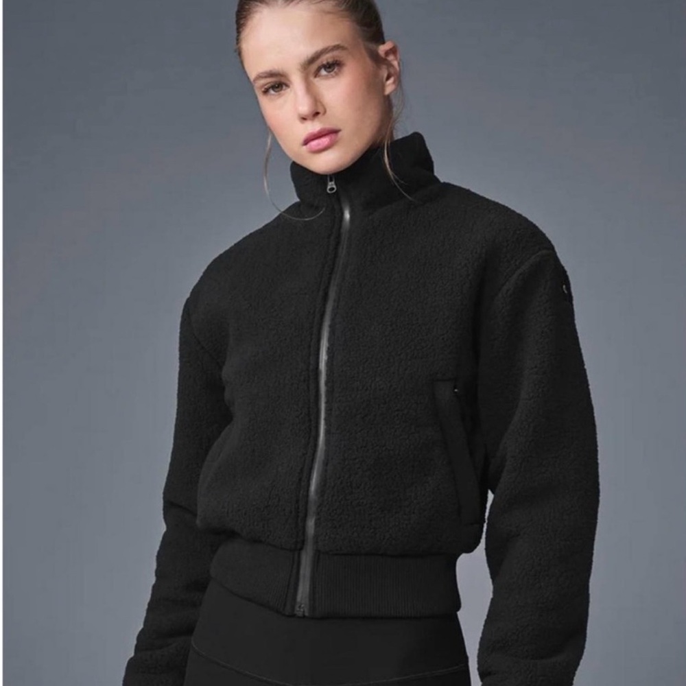 ALO Yoga micro Sherpa destiny jacket